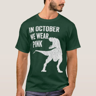 In September We Wear Gold Trex Childhood Cancer Aw T-Shirt