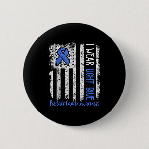 In September We Wear Light Blue Prostate Cancer Aw 6 Cm Round Badge