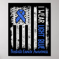 In September We Wear Light Blue Prostate Cancer Aw