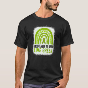 In September We Wear Lime Green Rainbow Lymphoma A T-Shirt