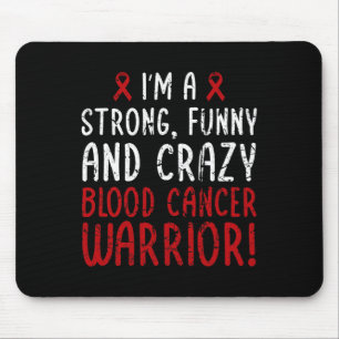 In September We Wear Red Butterfly Blood Cancer Aw Mouse Mat