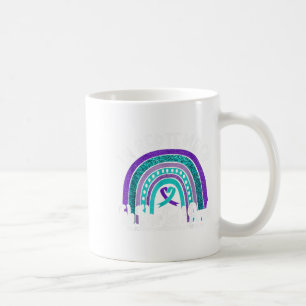 In September We Wear Teal & Purple Suicide Pre Coffee Mug