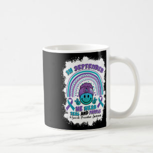 In September We Wear Teal Purple Coffee Mug