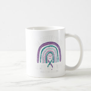In September We Wear Teal Purple Ribbon Suicide Pr Coffee Mug