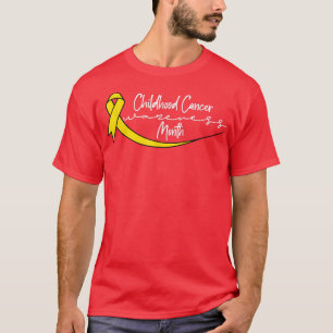In September Wear Childhood Cancer Awareness Men W T-Shirt