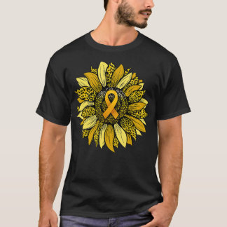In September Wear Gold Childhood Cancer Awareness T-Shirt