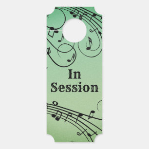 In  Session Music Door Hanger