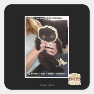 In Several Dumpsters Square Sticker