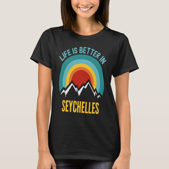 in Seychelles Seychelles T-Shirt (Front)