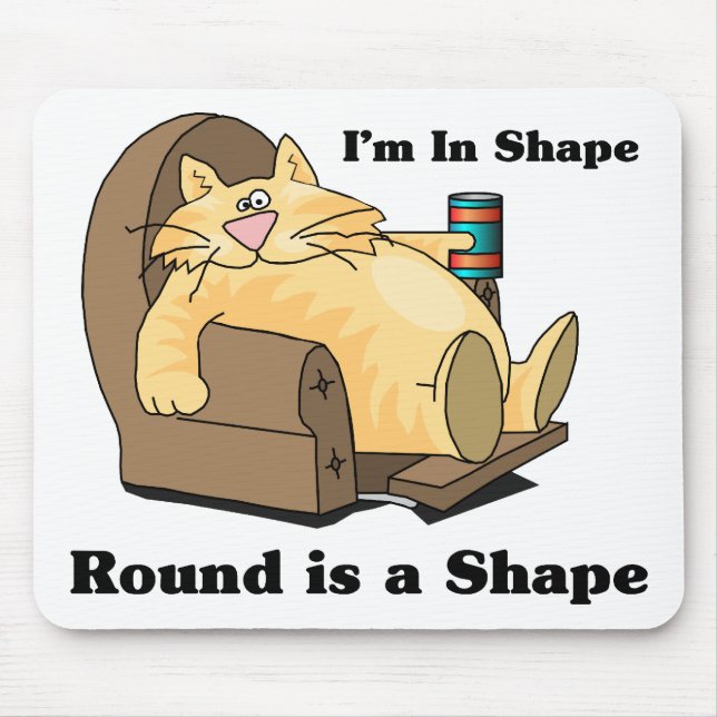 In Shape Mouse Mat (Front)