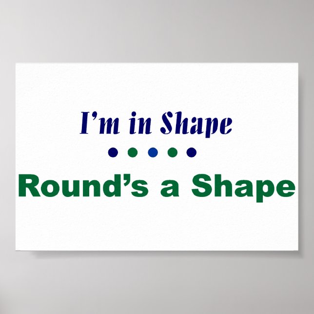 In shape poster (Front)