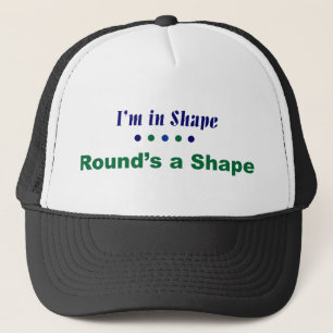 In shape trucker hat