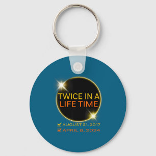 In Shirt Solar Eclipse Twice Lifetime April Key Ring