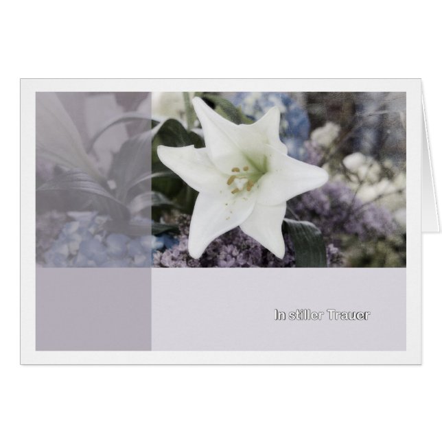 In silent mourning (Front Horizontal)