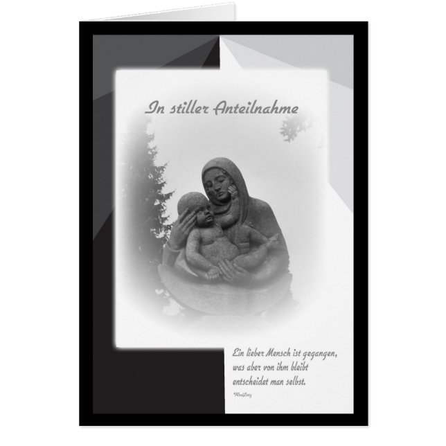 In silent sympathy (Front)