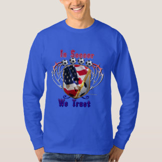 In Soccer We Trust Men's Long Sleeve Shirt