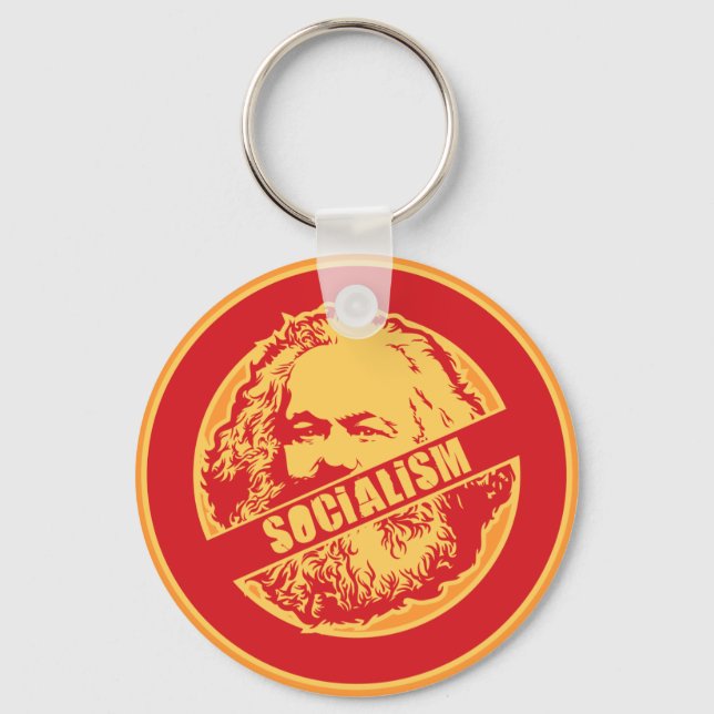 In Socialism Key Ring (Front)
