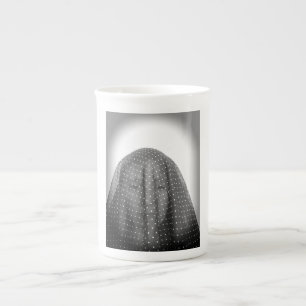 In solemn memory bone china mug