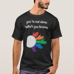 "In Solitude, We Find Ourselves: motivational word T-Shirt