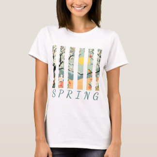 In spring the sun shines, the trees bloom.  T-Shirt