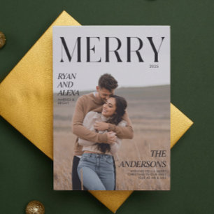 In Style Magazine Cover Christmas Holiday Card