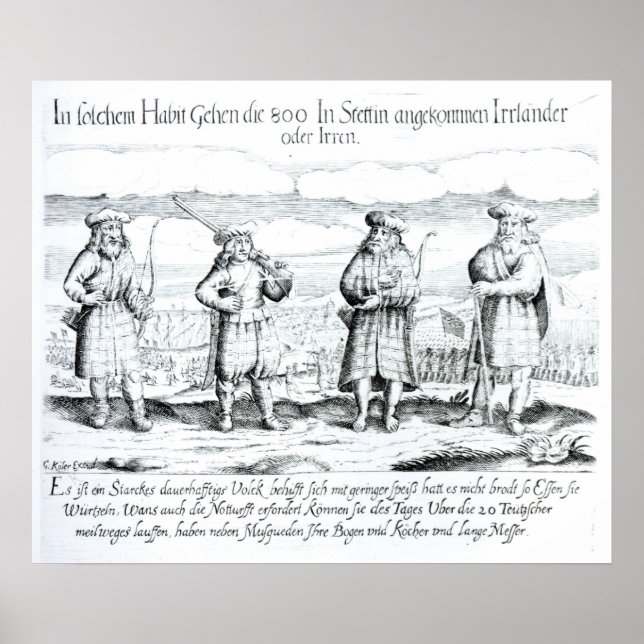 In Such Attire did Irishmen Poster (Front)