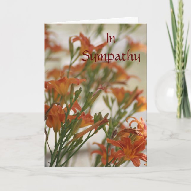 In Sympathy Card (Front)