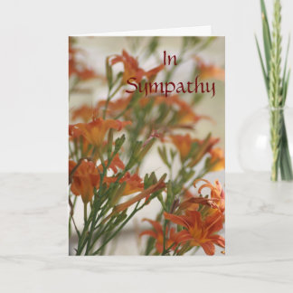 In Sympathy Card