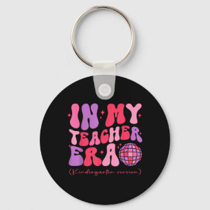 In Teacher Era Back To School Kindergarten Version Key Ring