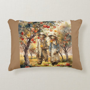 In The Apple Orchard Decorative Cushion