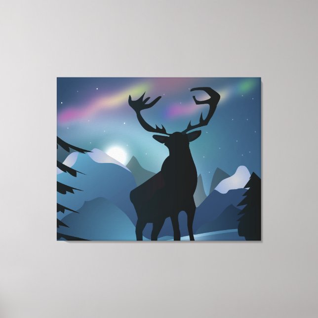 In The Aurora Canvas Print (Front)