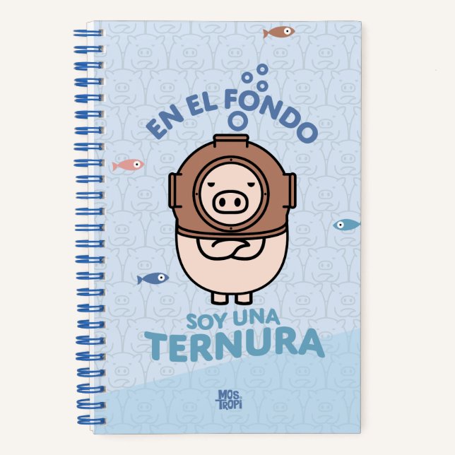 In the background I am a tenderness Notebook (Front)