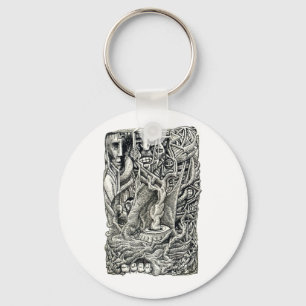 In the Basement Key Ring