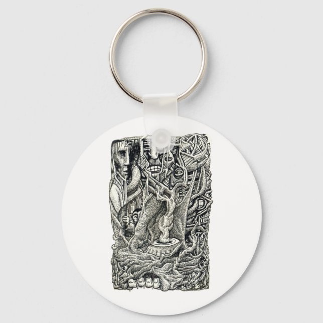 In the Basement Key Ring (Front)