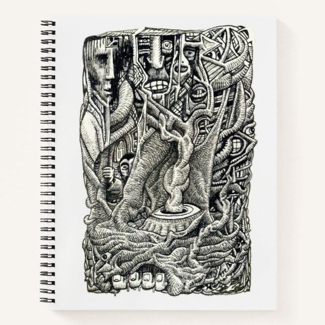 In the Basement  Notebook (Front)