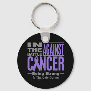 In the Battle Against Hodgkins Lymphoma Key Ring