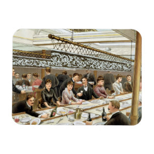 In the Bay, Dinner Time - A Western Ocean Swell, f Magnet