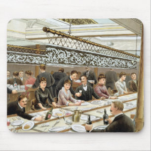 In the Bay, Dinner Time - A Western Ocean Swell, f Mouse Mat