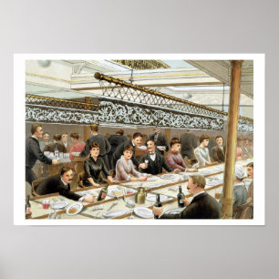 In the Bay, Dinner Time - A Western Ocean Swell, f Poster