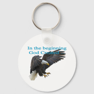 In the Beginning Key Ring