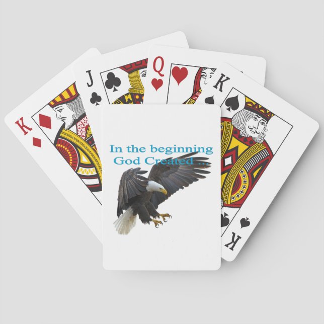 In the Beginning Playing Cards (Back)
