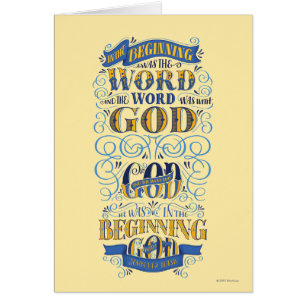 In the Beginning Was the Word