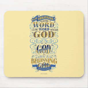 In the Beginning Was the Word Mouse Mat