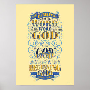In the Beginning Was the Word Poster