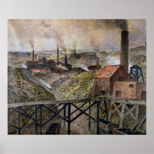 In the Black Country, 1890 Poster
