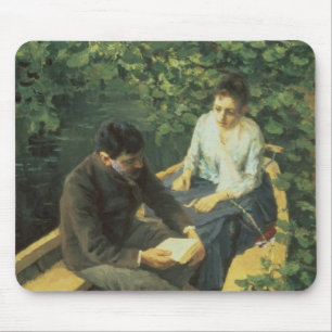 In the Boat, 1888 Mouse Mat