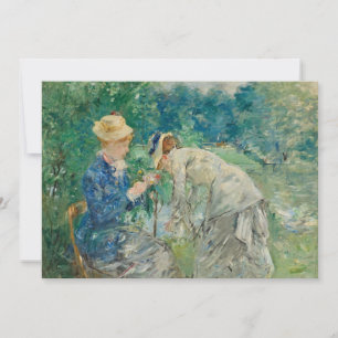 In the Bois de Boulogne Berthe Morisot