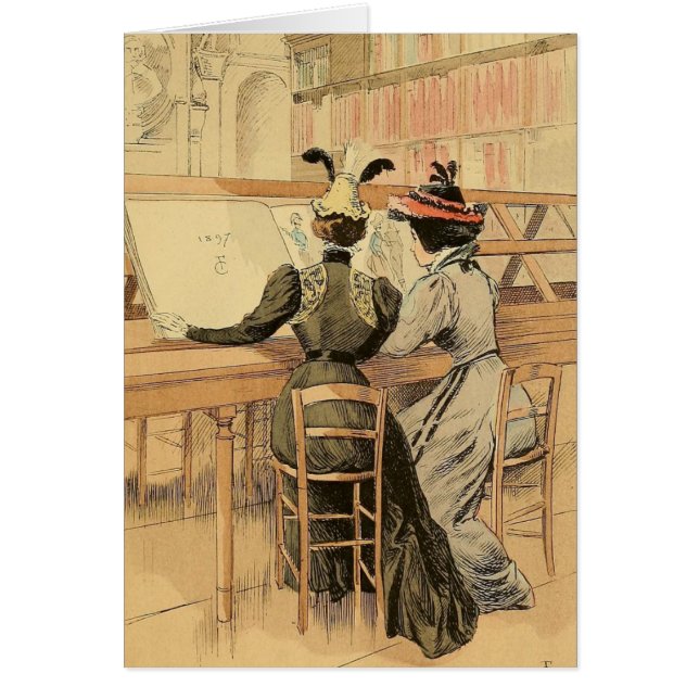 In the Cabinet des Estampes (Front)