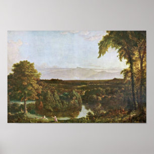 In The Catskills By Cole Thomas (Best Quality) Poster