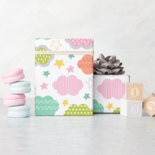 In The Clouds Wrapping Paper